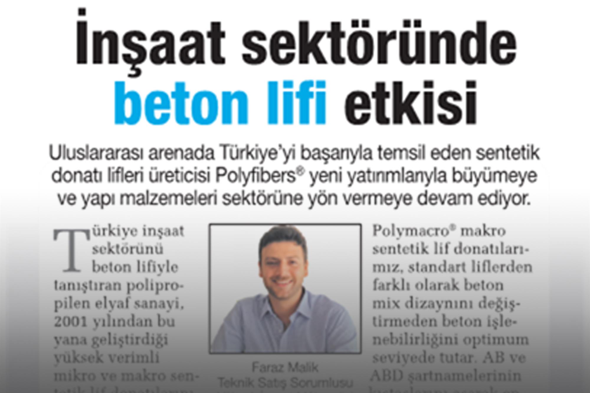 İnşaat Sektöründe Beton Lifi Etkisi